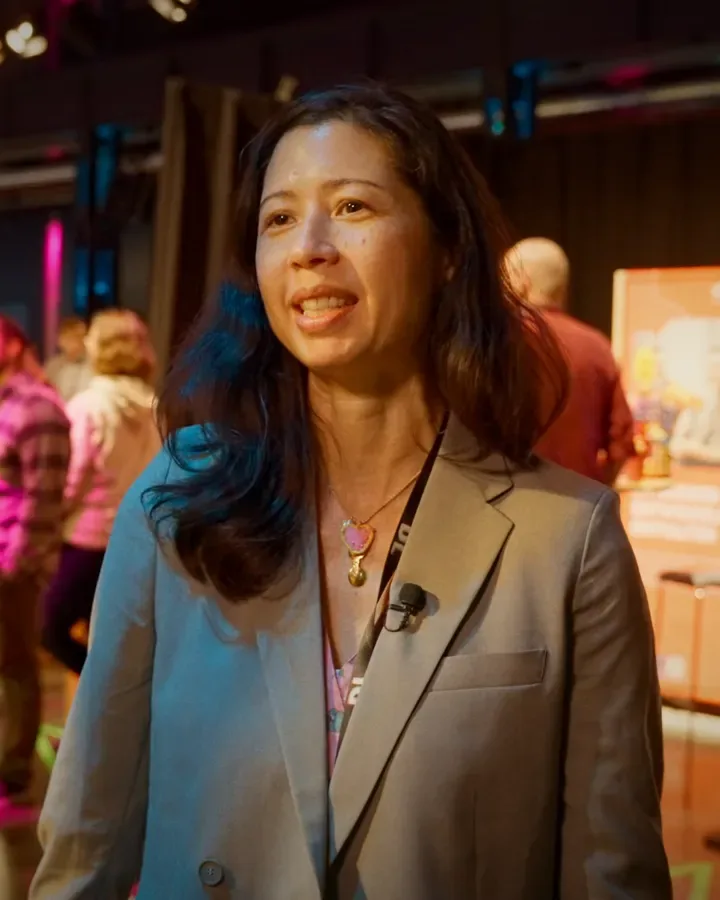 Lisa Kleinman auf dem Digitale Leute Summit