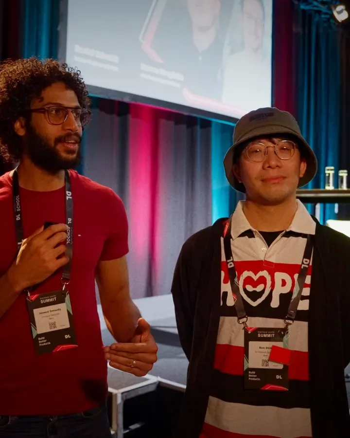 Ahmed Genaidy & Ben Shih auf dem Digitale Leute Summit